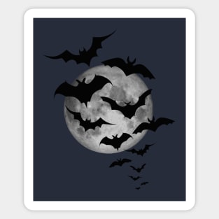 Moon Bats Sticker